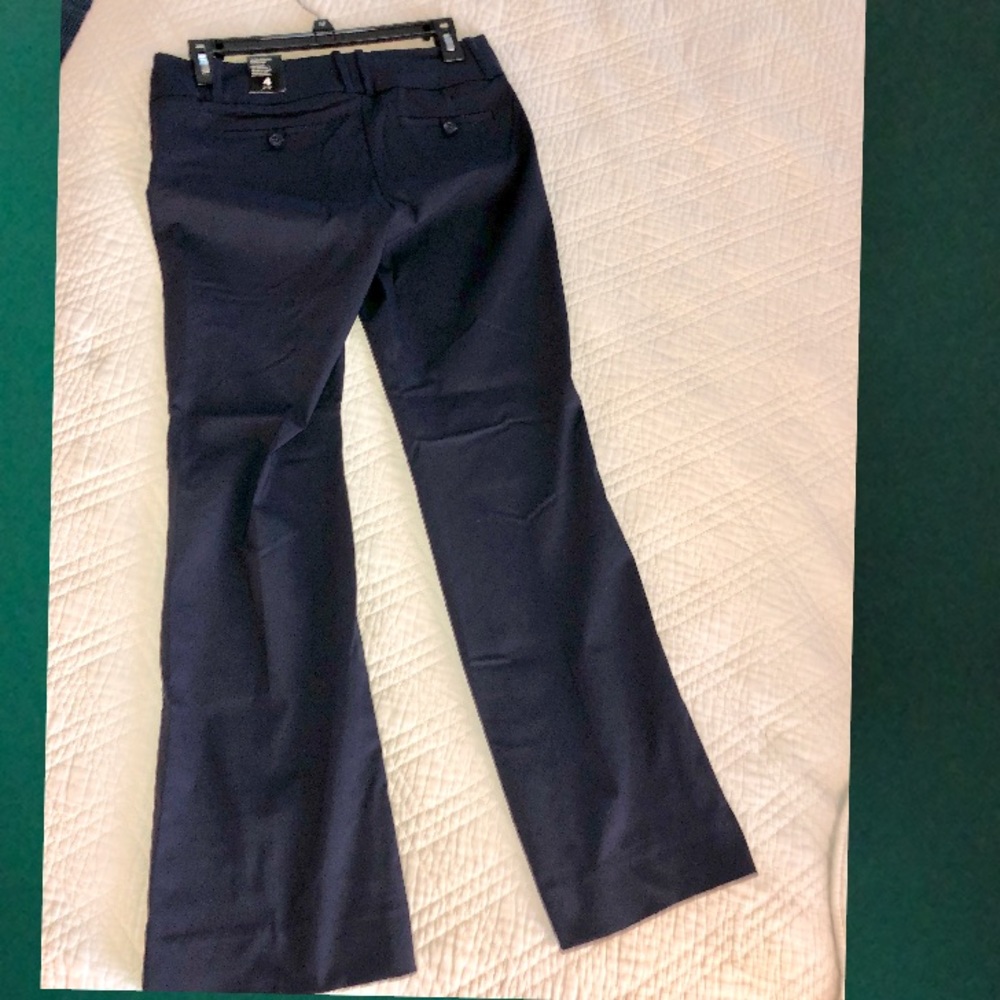 Navy The Limited exact stretch editor pants